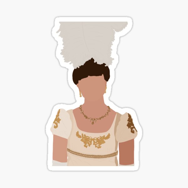 Aperçu de l'œuvre Eloise Bridgerton en robe de bal créée et vendue par sloppydesignss.