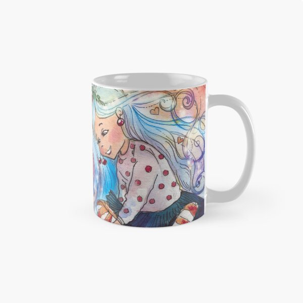 Item preview, Whimsical Fairies and Nature Play, Unique Watercolor Playful Art  designed and sold by BohemiWANDERS.