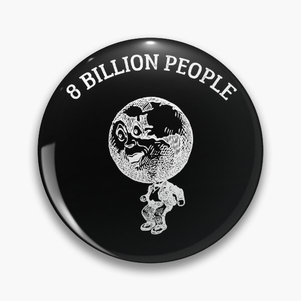 Item preview, 8 billion people - world population designed and sold by Raiko-art.