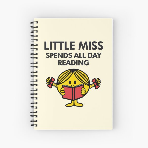 Item preview, little miss sends all day reading designed and sold by indiebookster.