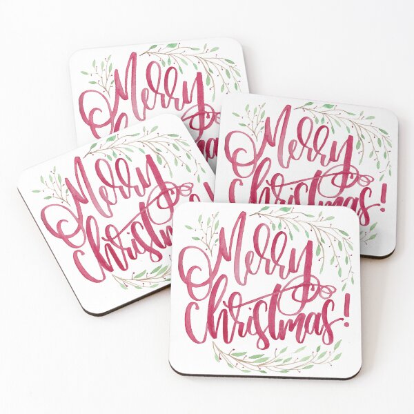 Item preview, Merry Christmas Watercolor designed and sold by merakiandmind.