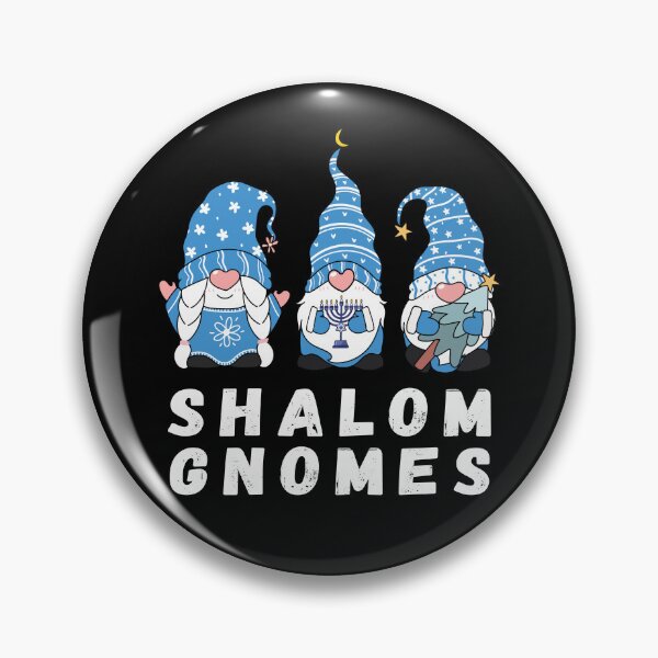 Item preview, Shalom Gnomes Funny Jew Hanukkah Pajamas Chanukah PJs designed and sold by mrxova.