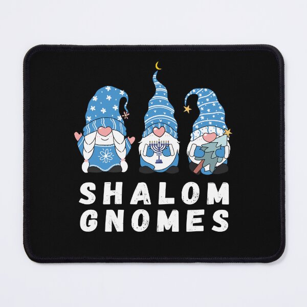 Item preview, Shalom Gnomes Funny Jew Hanukkah Pajamas Chanukah PJs designed and sold by mrxova.