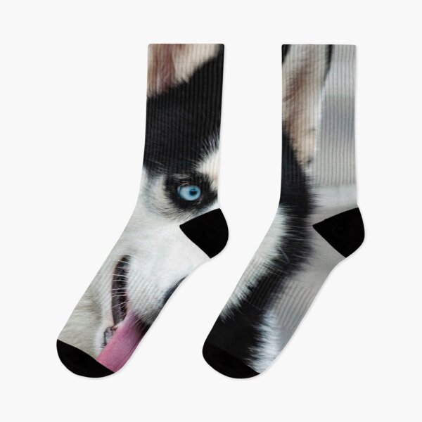 Item preview, ANIMALS #23 - Perky Siberian Husky with Tongue Hanging Out designed and sold by DEL-Productions.