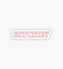 Pegatina Cosas extrañas Bitchin 'Outline
