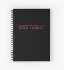 Stranger Things Bitchin Outline Spiralblock