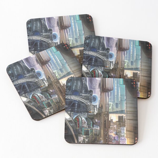 Item preview, Dystopian Future Street designed and sold by the-alfiere.