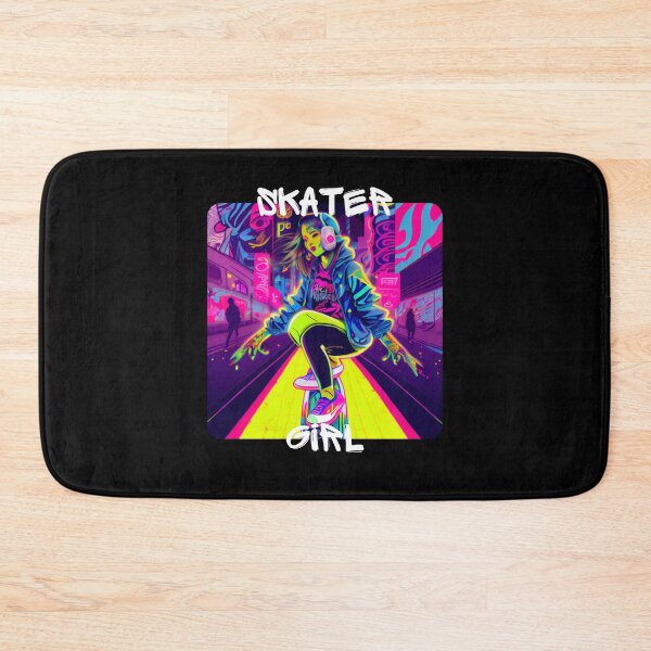 Item preview, Skater Girl - cool girl skates on the street 3 designed and sold by PD-Store.