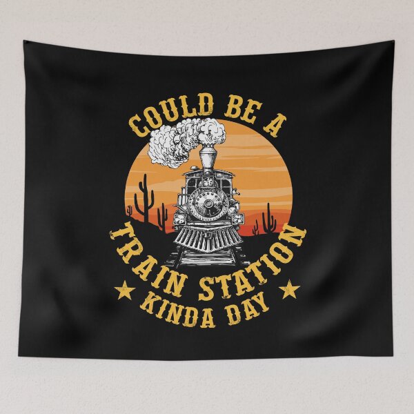 Item preview, Train Station Kinda Day designed and sold by iliasjeff.