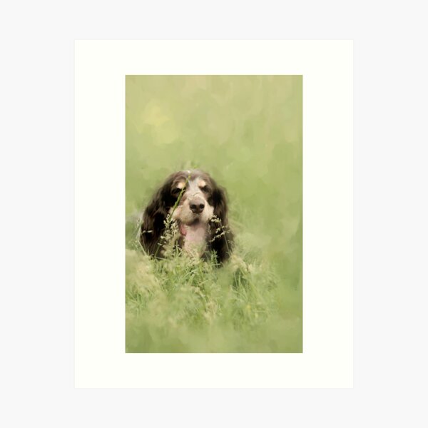 green becomes her Art Print