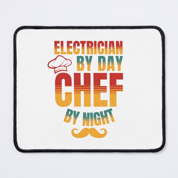 Item preview, Electrician By Day Chef By Night For Electricians designed and sold by NiceTees2021.