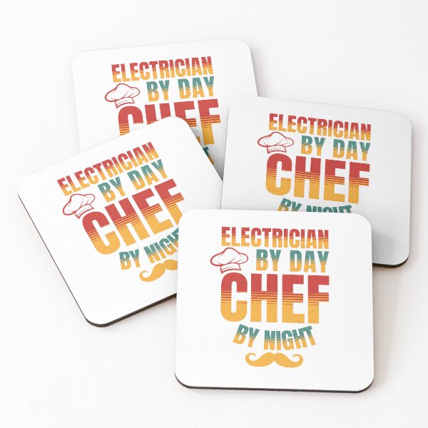 Item preview, Electrician By Day Chef By Night For Electricians designed and sold by NiceTees2021.
