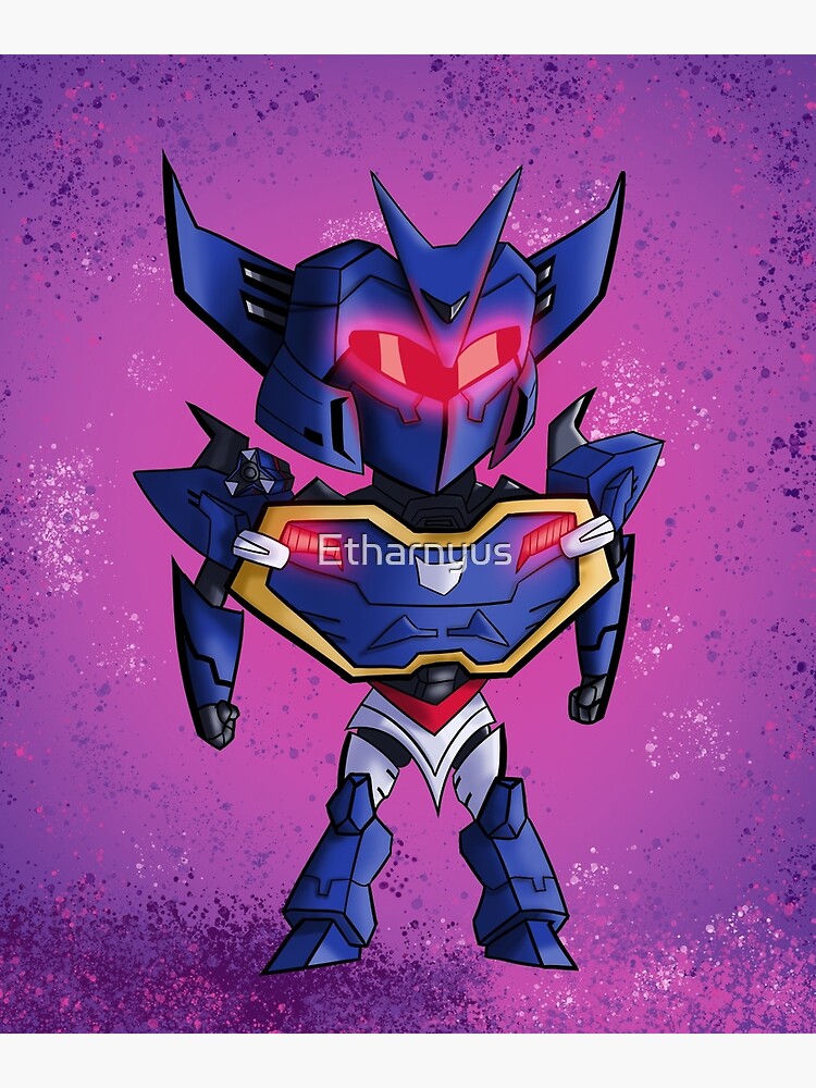 Transformers Prime Soundwave: Superior Art Print for Sale by