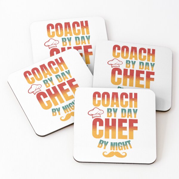Item preview, Coach By Day Chef By Night For Coaches designed and sold by NiceTees2021.