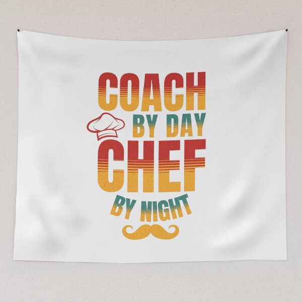 Item preview, Coach By Day Chef By Night For Coaches designed and sold by NiceTees2021.