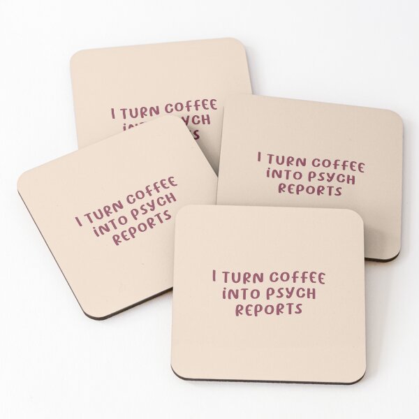 Aperçu de l'œuvre Je transforme le café en rapports psychiques, Psychologie créée et vendue par Artestygraphic.