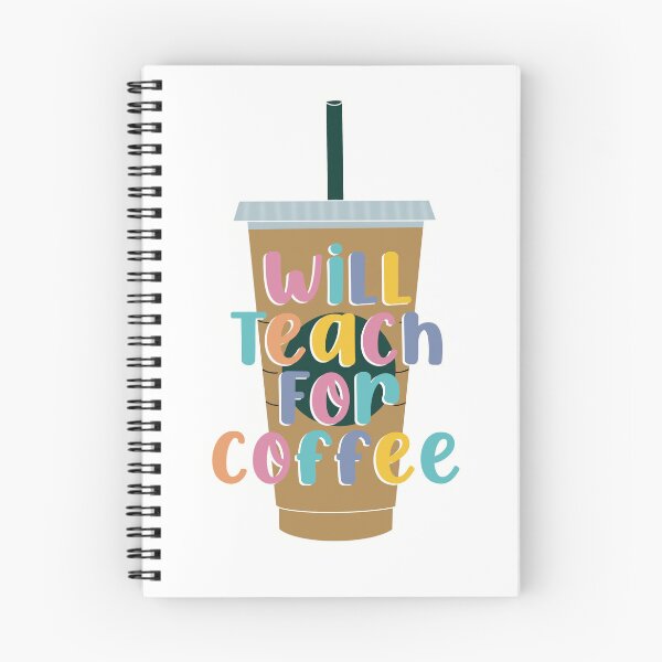 Item preview, Will teach for coffee cup designed and sold by Ashley Atkins.