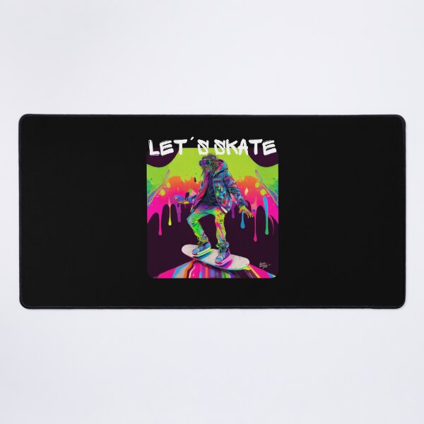 Item preview, Lets Skate - Cool Skater En La Calle - Graffiti Style 1 designed and sold by PD-Store.
