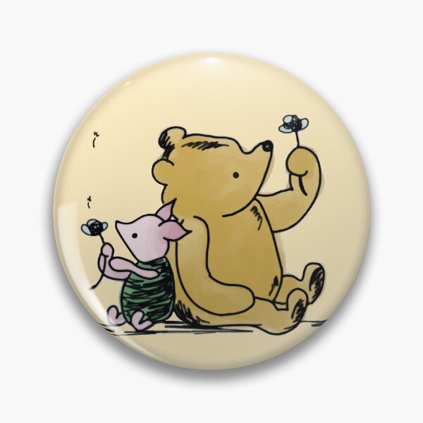 Item preview, Best Friends - Winnie the Pooh & Piglet designed and sold by cheekymare.