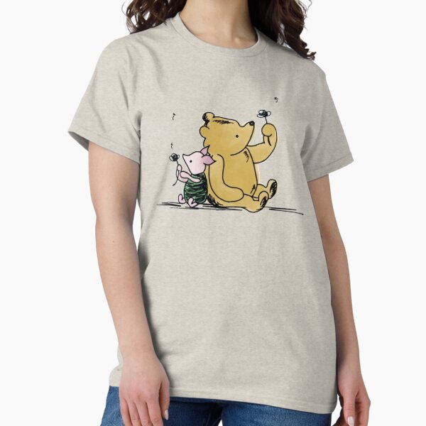 Aperçu de l'œuvre Meilleurs amis - Winnie l'ourson et porcelet créée et vendue par cheekymare.