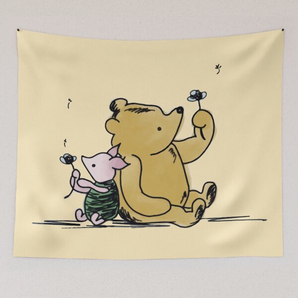Item preview, Best Friends - Winnie the Pooh & Piglet designed and sold by cheekymare.
