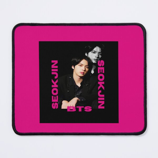 Item preview, BTS Seokjin (Jin) - Minimalist Dark Pink designed and sold by niconics.