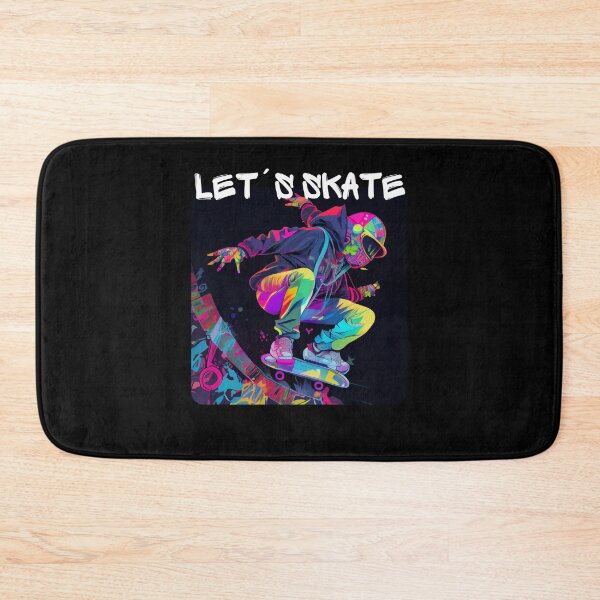 Item preview, Lets Skate - Cool skater on the street - Graffiti Style 3 designed and sold by PD-Store.