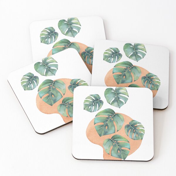 Item preview, Monstera Watercolor Painting designed and sold by priskamoon.
