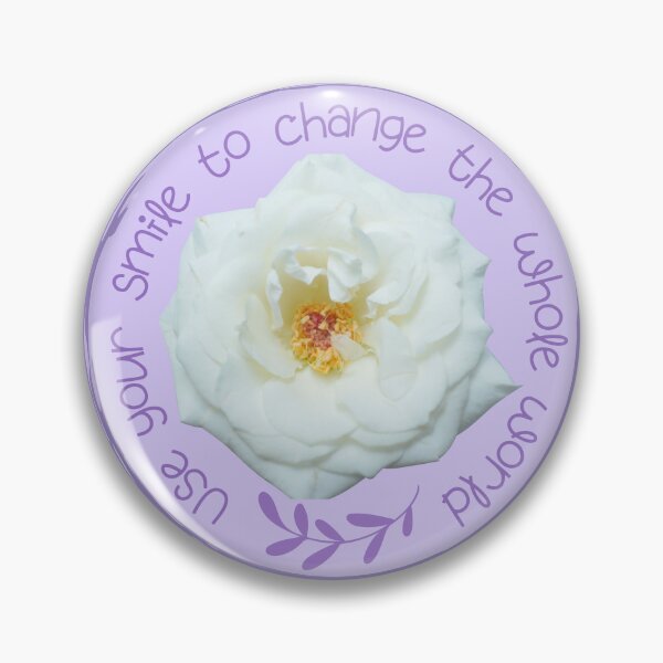 Item preview, Flower motivation (White and Purple) designed and sold by musicora.