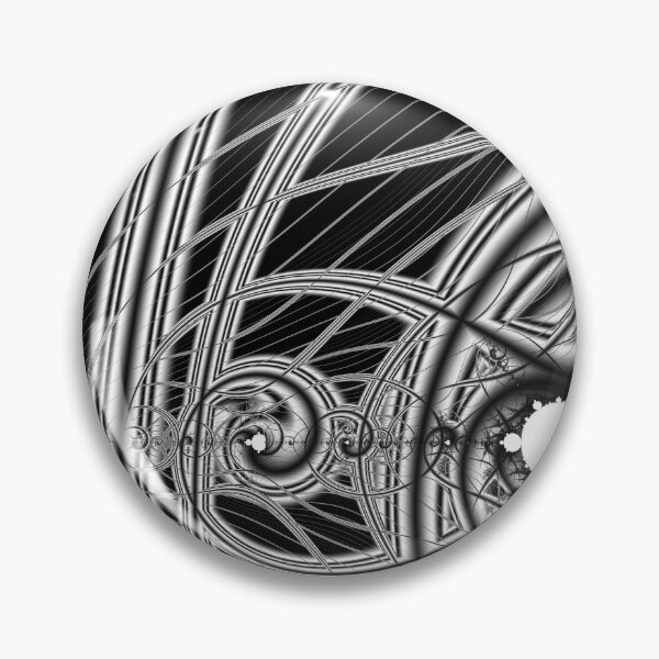 Item preview, Monochrome Mandelbrot  2018-12-29-016 designed and sold by Rupert Russell.