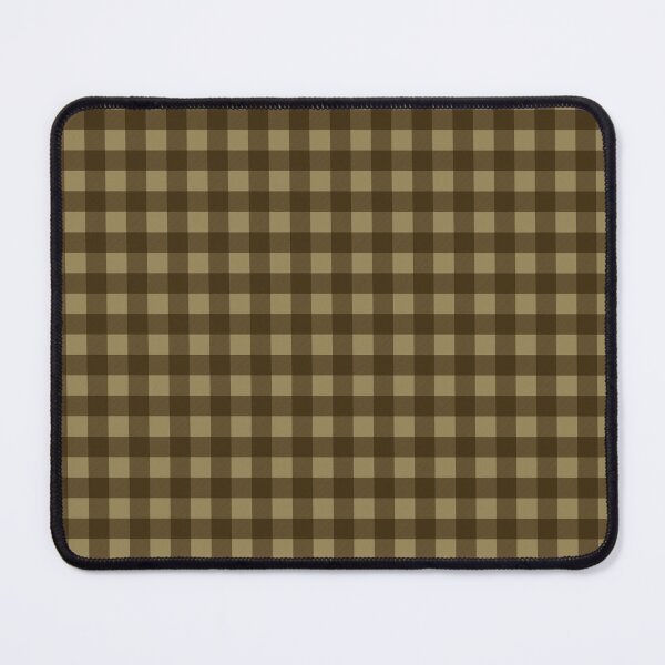 Item preview, Brown and Golden Tan Buffalo Plaid Gingham Check designed and sold by Gsallicat.