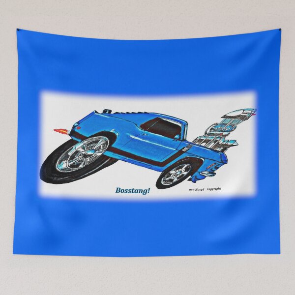 Item preview, Mustangs //  Muscle Car //  Bosstang! designed and sold by Imagin8er.