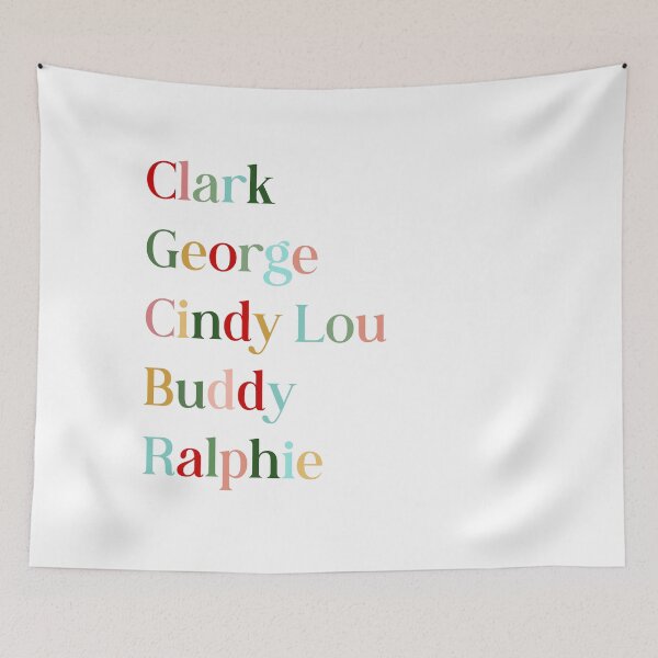 Item preview, Classic Christmas Movie Characters designed and sold by Bridget Clammer Design.