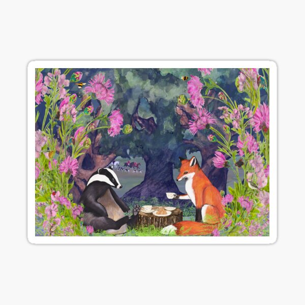 Item preview, Badger and Mr Fox designed and sold by voomoo.