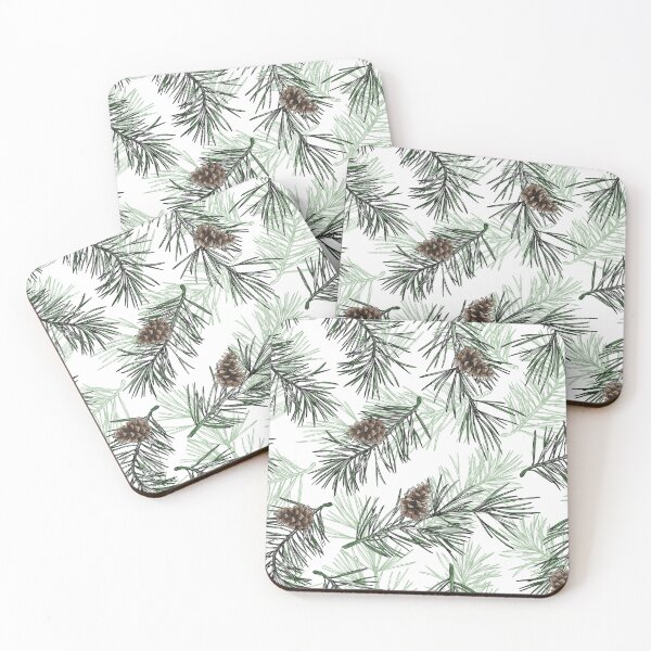 Item preview, Christmas Pine Branch Pattern designed and sold by RepublicOfFire.