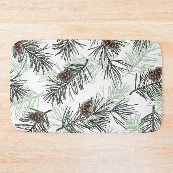 Item preview, Christmas Pine Branch Pattern designed and sold by RepublicOfFire.
