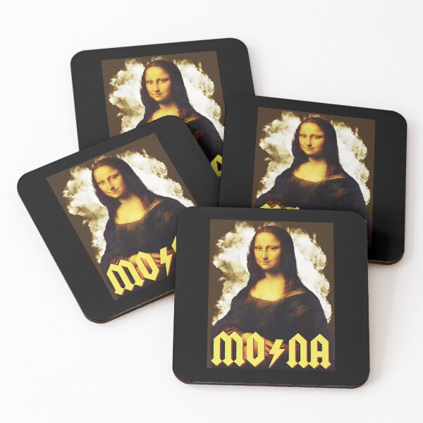 Item preview, Metal Mona 2 Lisa Leonardo da Vinci Thunderstruck designed and sold by DivingDevils.