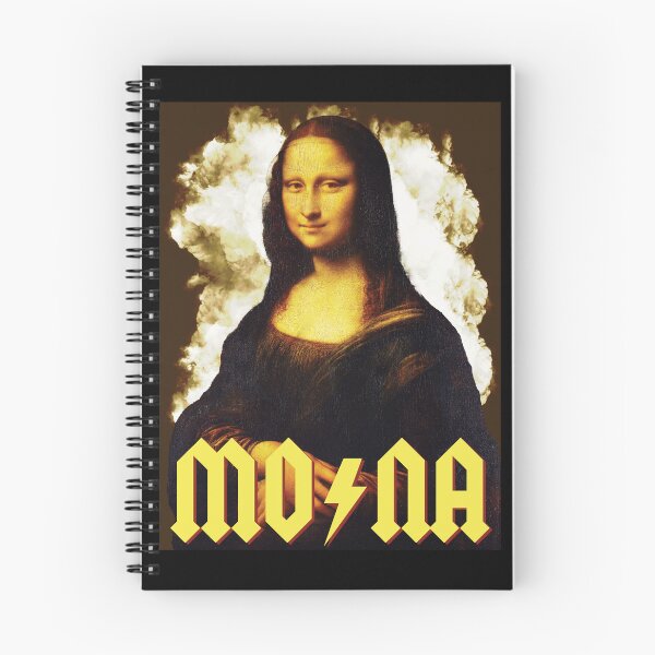Item preview, Metal Mona 2 Lisa Leonardo da Vinci Thunderstruck designed and sold by DivingDevils.