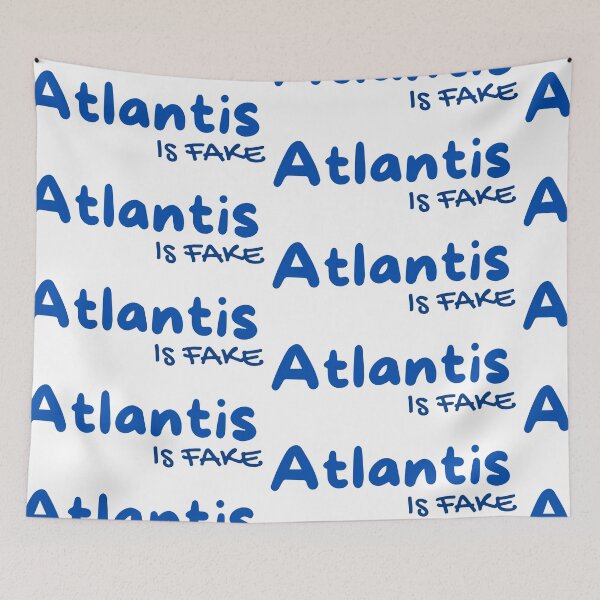 Item preview, Atlantis is Fake: Ancient Apocalypse Hater designed and sold by katiebca2.