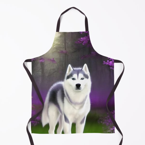 Item preview, White siberian husky designed and sold by The Love Quill.
