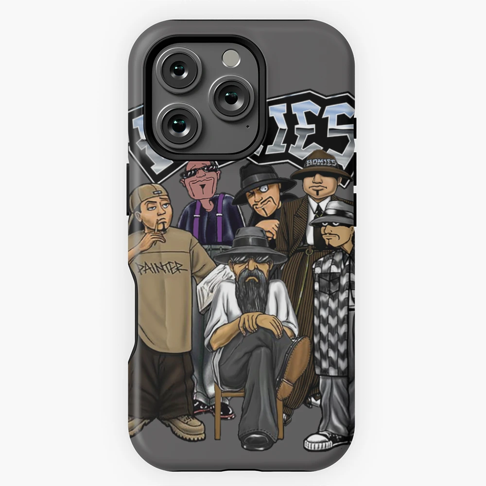 All My Homies iPhone Case (Clear×Black) | allmy