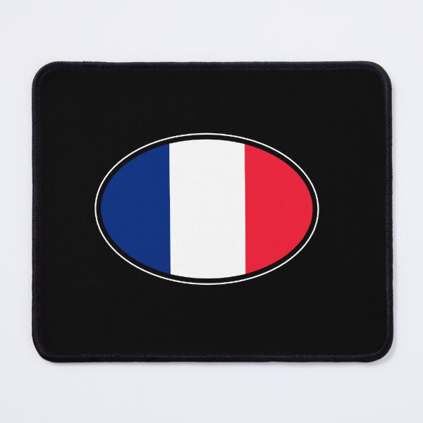 Item preview, France Flag Oval Travel Bumper Sticker for your Car or Luggage. designed and sold by BBTravels.