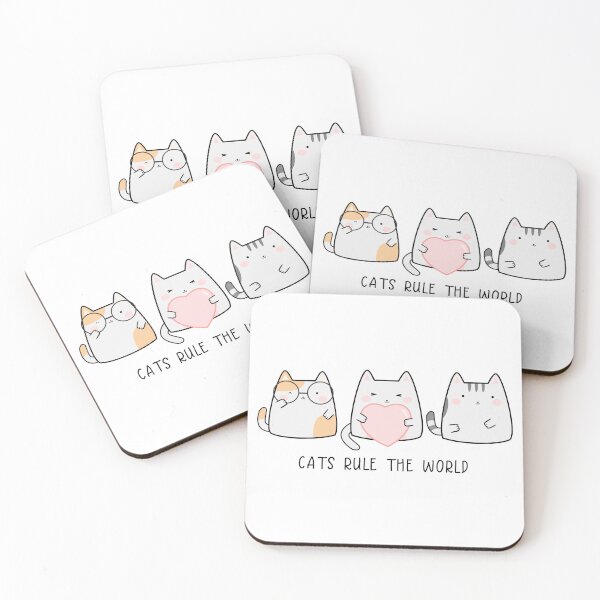 Item preview, Cats Rule the World Design designed and sold by Reba Collins.