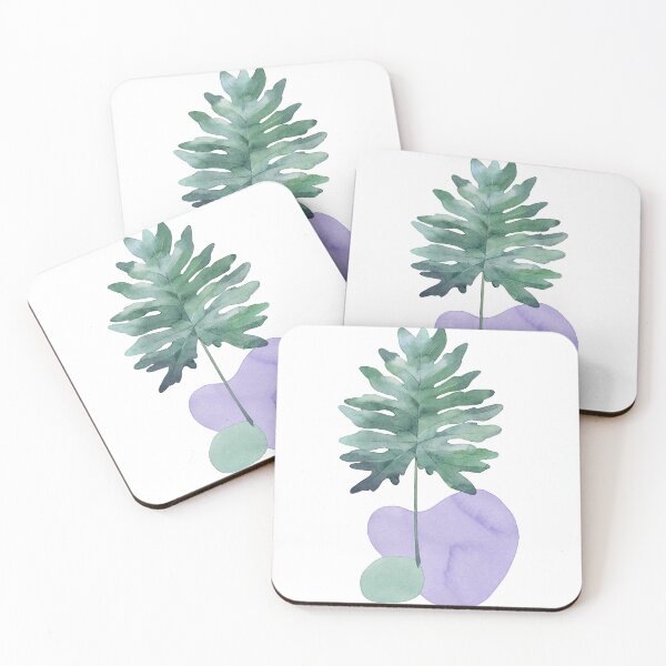 Item preview, Philodendron Stem Watercolor Painting designed and sold by priskamoon.