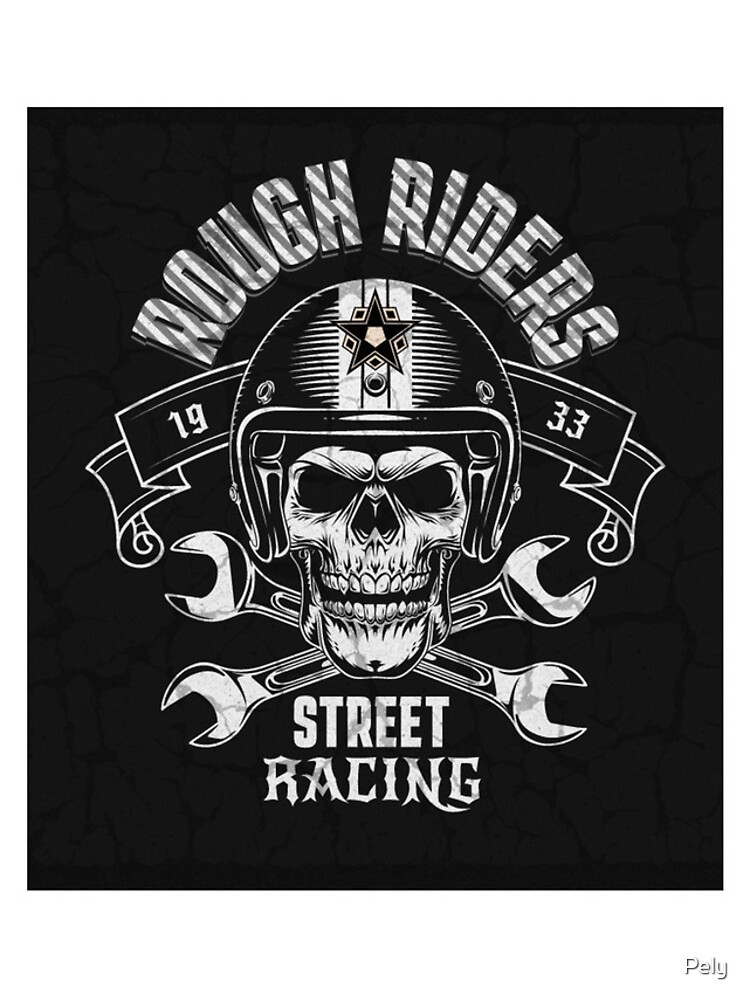 Thumbnail 4 of 4, iPhone Case, Rough Riders - Street Racing designed and sold by Pely.