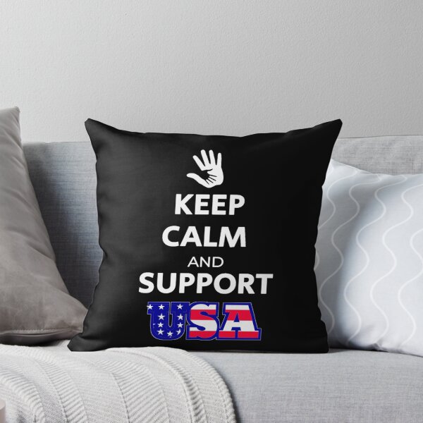 Item preview, Keep Calm And Support USA World tournament designed and sold by teesresolution.