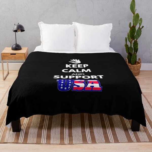Item preview, Keep Calm And Support USA World tournament  designed and sold by teesresolution.