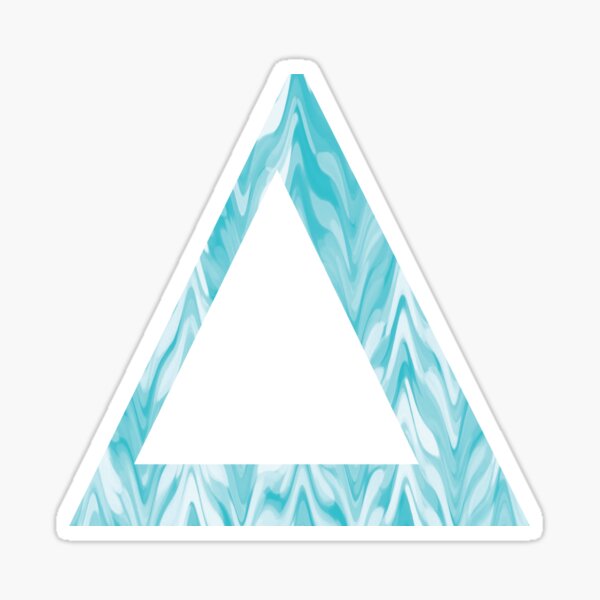 Item preview, Blue Wave Chevron Delta designed and sold by Jessica Brown.