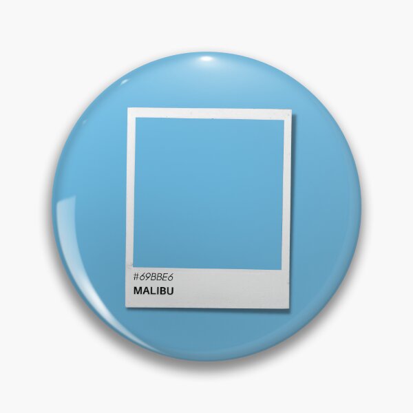 Item preview, Malibu Aesthetic Sky Blue Color designed and sold by Binsagar.