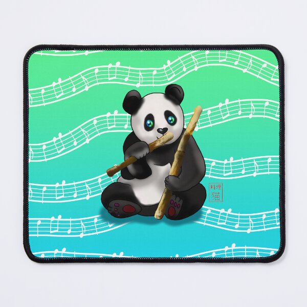 Item preview, cartoon panda with bamboo stalks designed and sold by BeingNow.